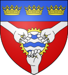 Blason ville fr Bezons (Val-d'Oise)